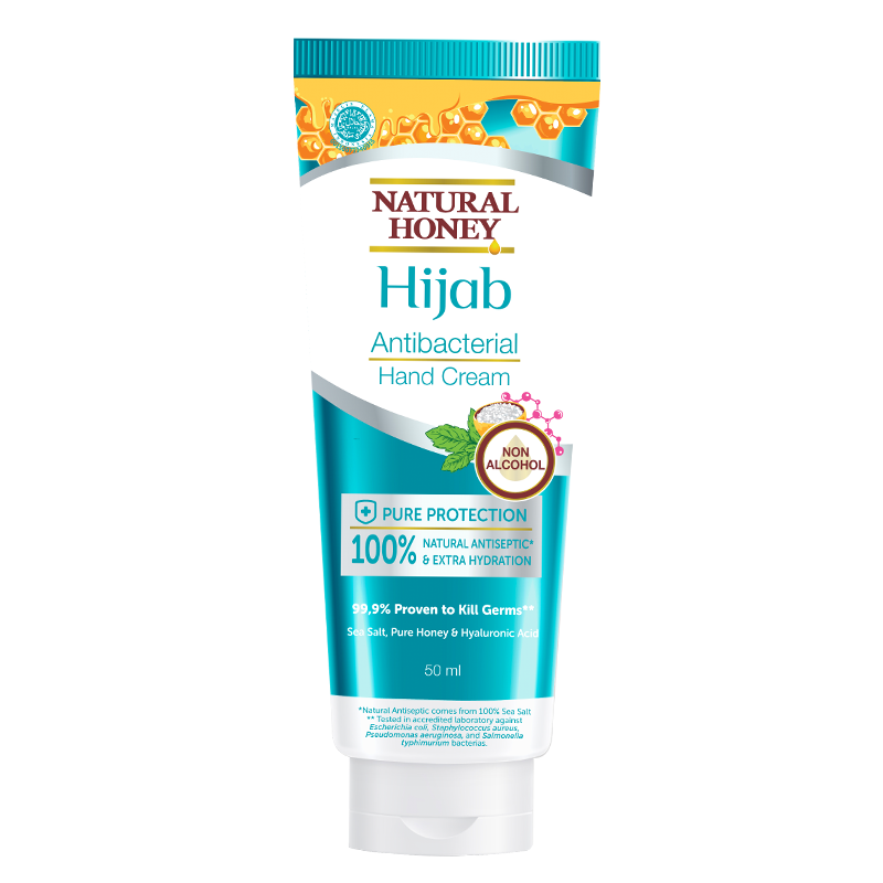 Natural Honey Hijab Antibacterial Hand Cream